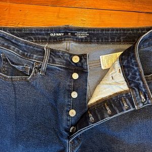 Old Navy 12 Tall Extra High Rise Kicker Boot-Cut secret smooth pockets